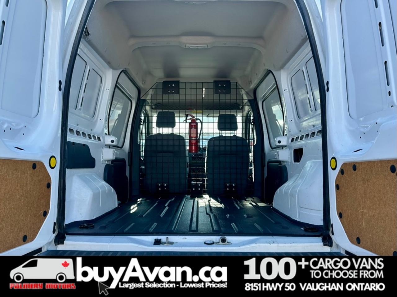 2012 Ford Transit Connect Cargo Van XLT LOW KMS 1-OWNER + Divider Photo