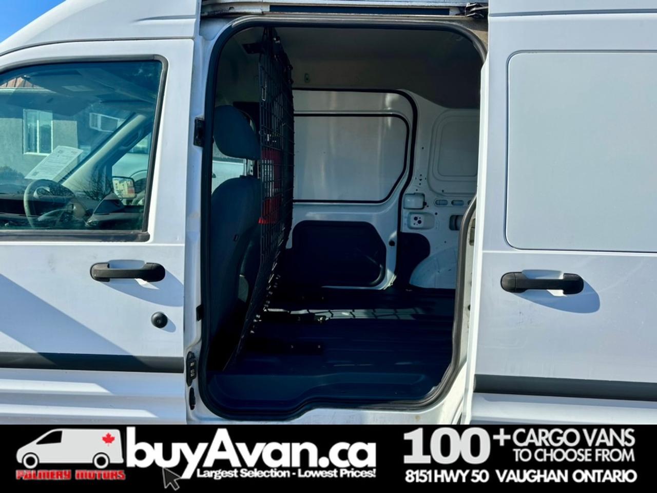 2012 Ford Transit Connect Cargo Van XLT LOW KMS 1-OWNER + Divider Photo