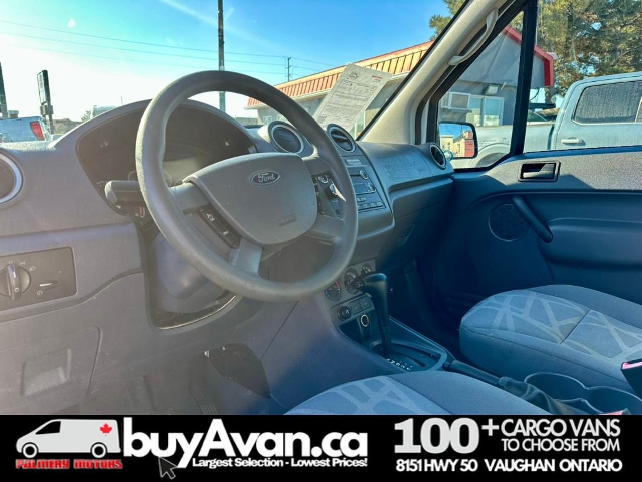 2012 Ford Transit Connect Cargo Van XLT LOW KMS 1-OWNER + Divider Photo