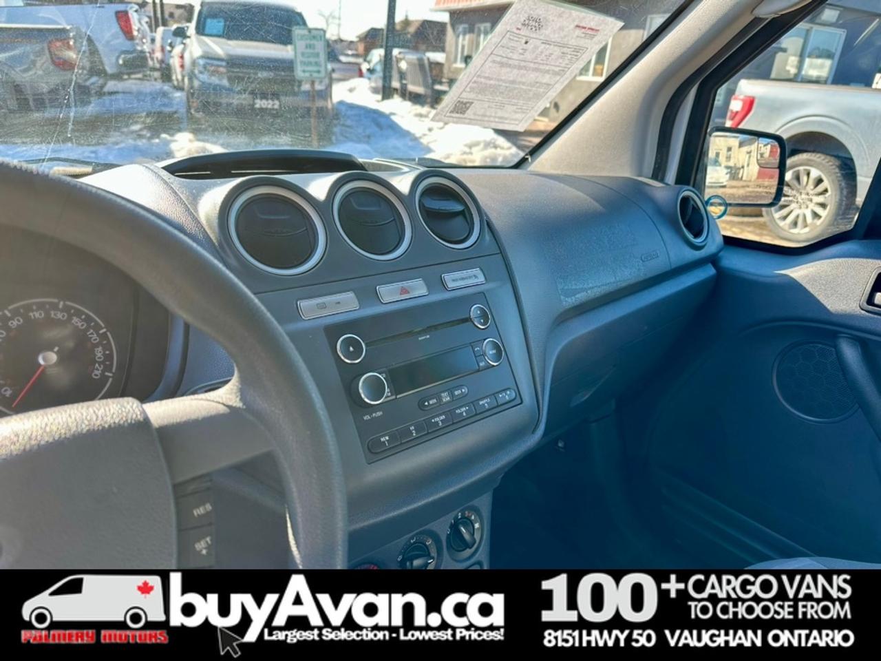 2012 Ford Transit Connect Cargo Van XLT LOW KMS 1-OWNER + Divider Photo