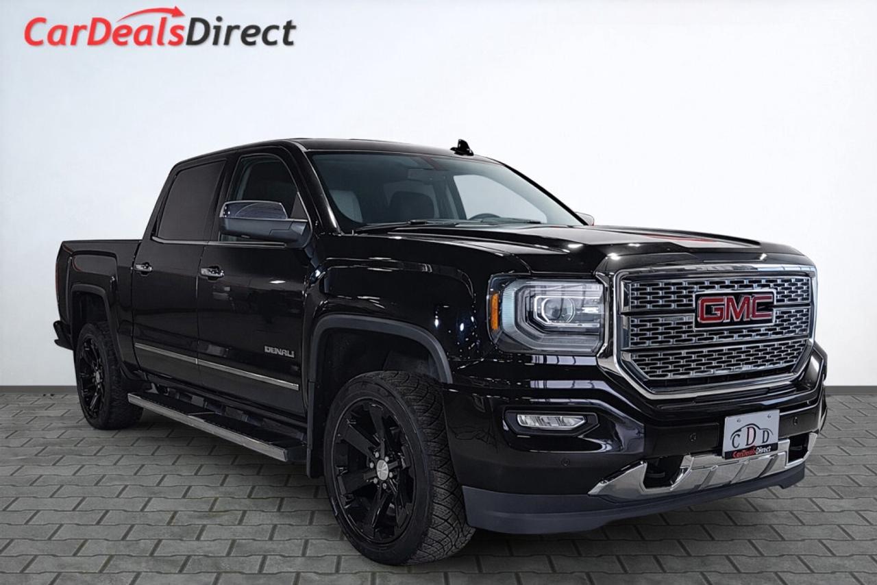 2016 GMC Sierra 1500 Denali on 22s / Crew Cab / Short Box / Sunroof / H Photo