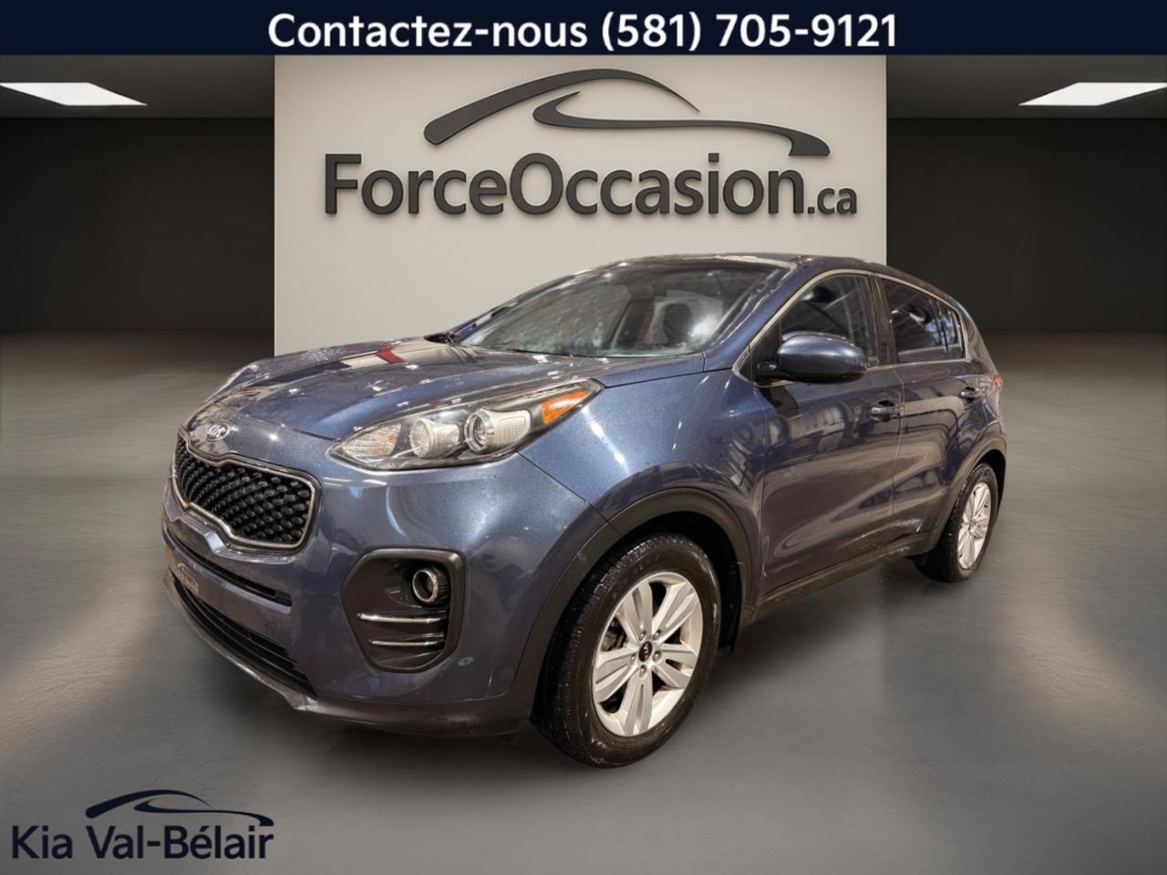 Used 2017 Kia Sportage LX FWD * A/C * CRUISE * CAMÉRA * BLUETOOTH * SIÈGES CHAUFF * for sale in Québec, QC