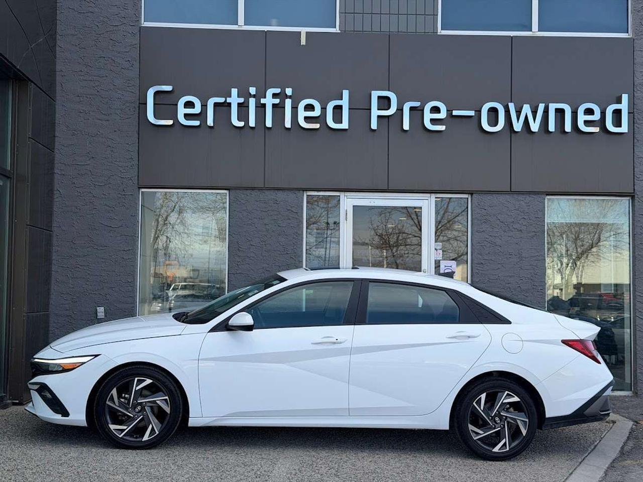 This Hyundai Elantra TECH comes loaded with a reliable and fuel efficient 2.0L motor, automatic transmission with selectable drive modes, alloy wheels, 10.25-inch infotainment touchscreen with NAVIGATION / APPLE CARPLAY / ANDROID AUTO, power sunroof, dual zone automatic climate control, Hyundais Bluelink, an impressive sound system, heated premium cloth seats, heated leather wrapped steering wheel, proximity key with push start ignition, 10.25-digital instrument cluster, Blind Spot Detection system, rear-cross traffic collision avoidance, automatic LED headlights, Bluetooth phone & audio connectivity, Forward Collision Avoidance Assist with Emergency Braking, Lane Departure Warning, Lane Keep Assist, High Beam Assist, back-up camera and much more!!!