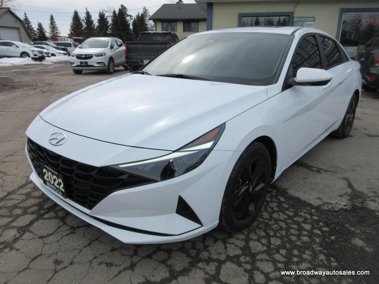 2022 Hyundai Elantra FUEL EFFICIENT SEL-MODEL 5 PASSENGER 2.0L - DOHC.. DRIVE-MODE-SELECT.. HEATED SEATS.. BACK-UP CAMERA.. POWER SUNROOF.. BLUETOOTH SYSTEM..