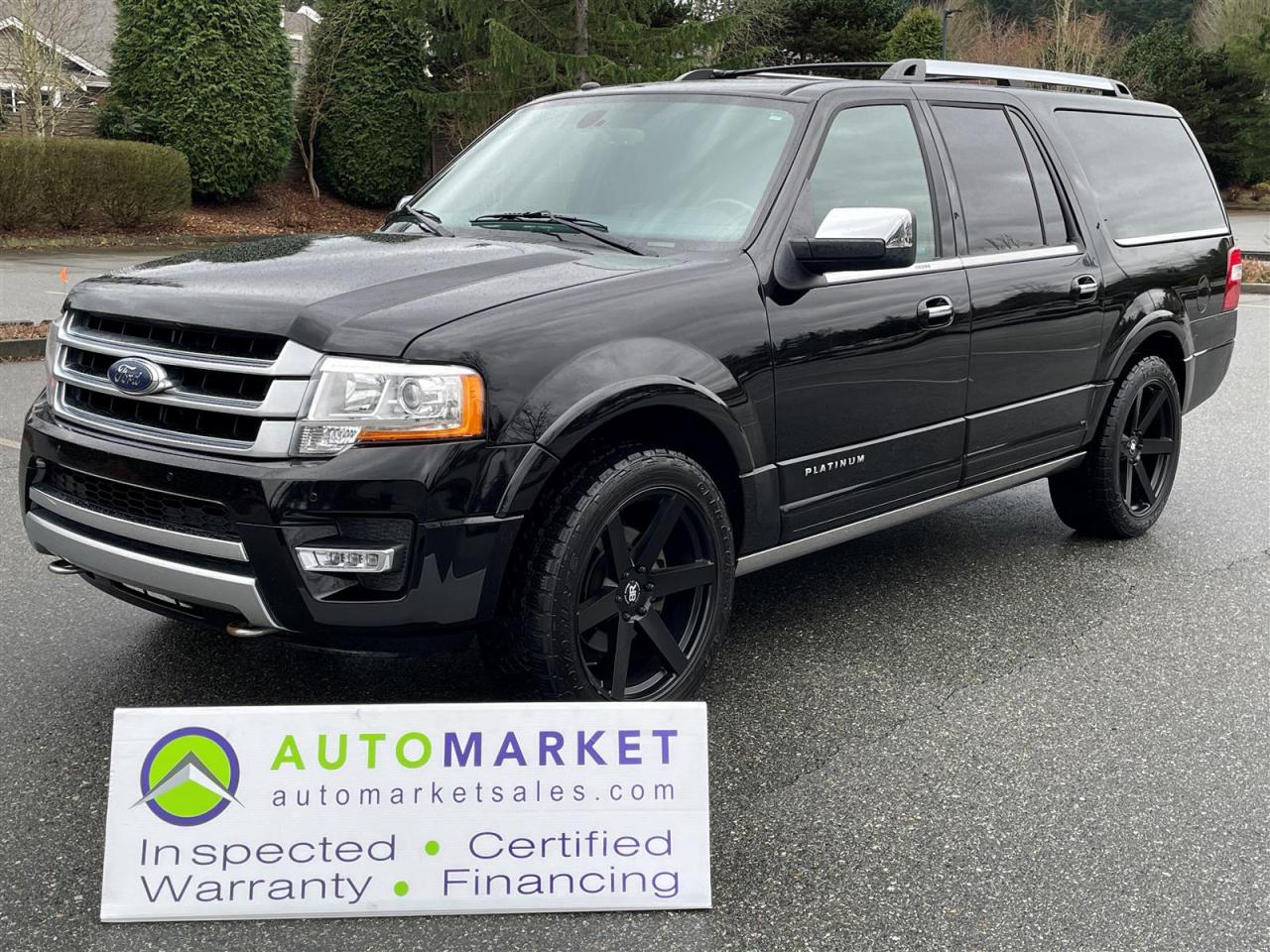 Used 2017 Ford Expedition EL MAX PLATINUM 4WD, FULLY LOADED, FULLY INSPECTED, GREAT FINANCING & FREE WARRANTY for sale in Surrey, BC