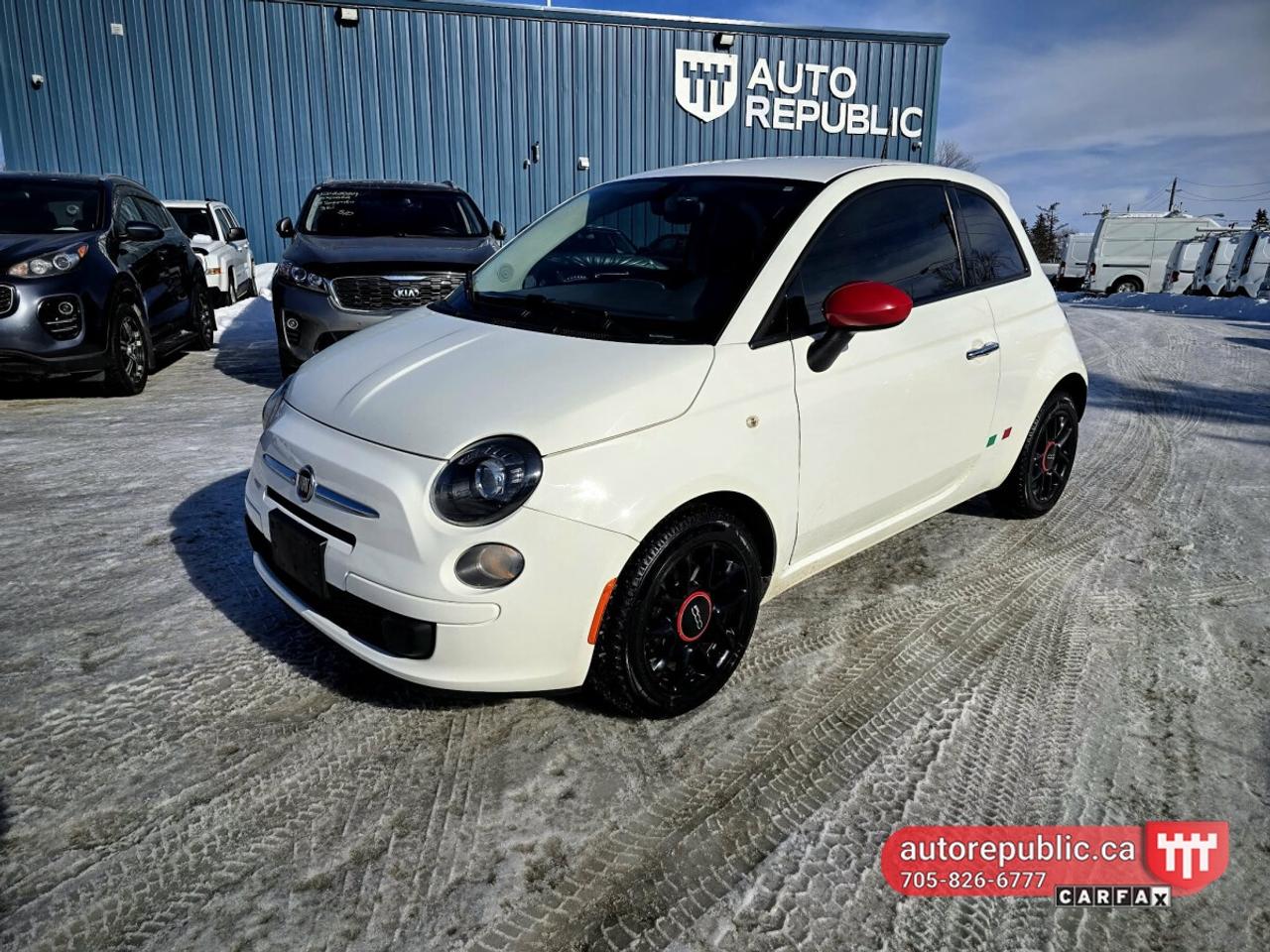 Used 2016 Fiat 500 Pop Certified Well Maintained Immaculate Shape for sale in Orillia, ON