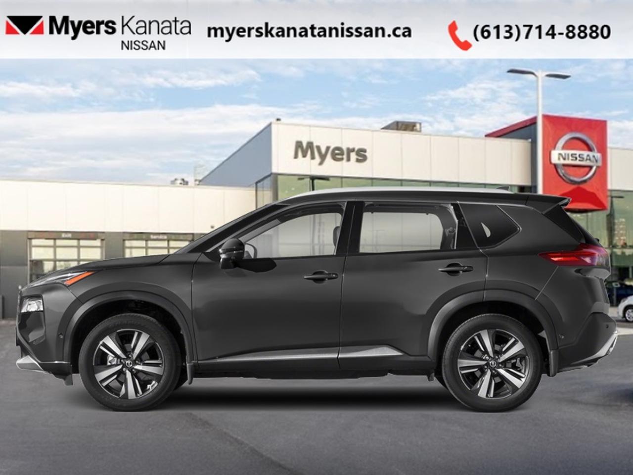 2023 Nissan Rogue Platinum  - HUD -  Moonroof - $219 B/W Photo