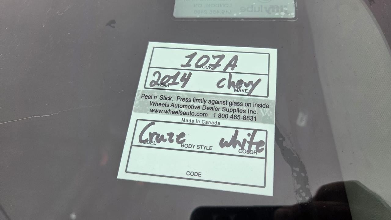 2014 Chevrolet Cruze 1LT, ONLY 124KMS, WELL MAINTAINED, CERTIFIED Photo