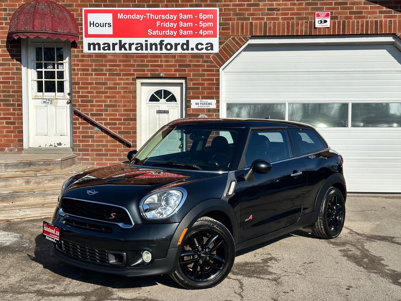 2016 MINI Cooper Paceman S ALL4 Sunroof Heated Leather Bluetooth FM Alloys