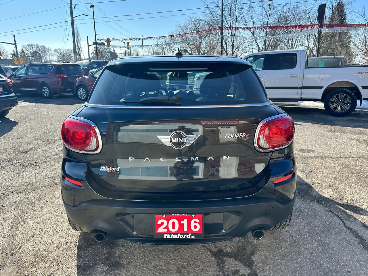 2016 MINI Cooper Paceman S ALL4 Sunroof Heated Leather Bluetooth FM Alloys Photo3