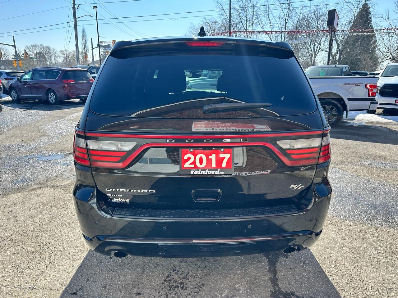 2017 Dodge Durango R/T AWD 5.7L HTD/CLD Leather Sunroof NAV 7Pass XM Photo3