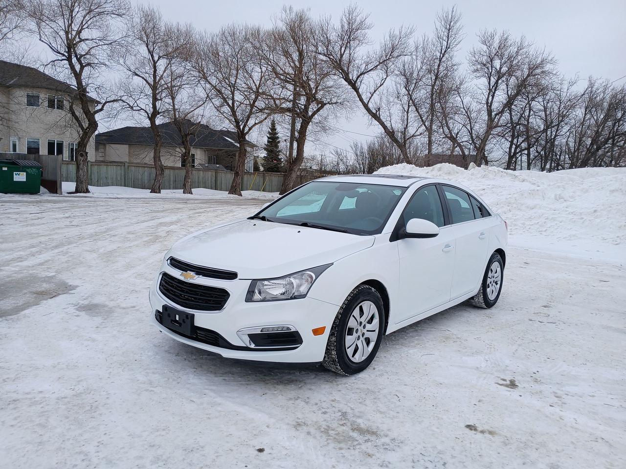 <div class=flex max-w-full flex-col grow><div class=min-h-8 text-message relative flex w-full flex-col items-end gap-2 text-start break-words whitespace-normal [.text-message+&]:mt-1 dir=auto data-message-author-role=assistant data-message-id=3221e7e2-c391-4431-acc5-9df2c9395f23 data-message-model-slug=gpt-5-2><div class=flex w-full flex-col gap-1 empty:hidden first:pt-[1px]><div class=markdown prose dark:prose-invert w-full wrap-break-word light markdown-new-styling><p data-start=0 data-end=205 data-is-last-node= data-is-only-node=>Looking for a dependable daily driver that won&rsquo;t stretch your budget? This 2016 Chevy Cruze LT with 144,000 kms is affordable, reliable, and great on fuel. Comfortable, clean, and ready for its next owner. Reliable and economical 1.8L 4-cylinder engine. Power locks, windows, mirrors and doors. Premium Factory Pioneer sound system with Bluetooth. Sunroof, backup camera ,Cruise control, steering wheel controls. 2 sets of keys, equipped with all-weather tires.</p><p>Dont miss out on this Chevy Cruze!&nbsp; Freshly safety-certified and priced to sell at Only $10,900 plus taxes!</p><p>Carfax available on our website.</p><p>Call today to set up an appointment to view and test drive.</p><p>204-488-3793</p><p>1461 Waverley Street .</p><p>All vehicles safety certified and serviced, licensed technician on staff .</p><p>Buy with confidence, We are one of the most established used car dealerships in Winnipeg.&nbsp;&nbsp;</p><p>See our other great deals at</p><p>www.Westsidesales.ca</p><p>Apply for financing on our website.</p><p>Check us out on Facebook and Instagram @westsidesale&nbsp; &nbsp;</p><p>&nbsp;</p><p>&nbsp;</p><p>&nbsp;</p><p>&nbsp;</p><p>&nbsp;</p><p>DP#9491</p></div></div></div></div>