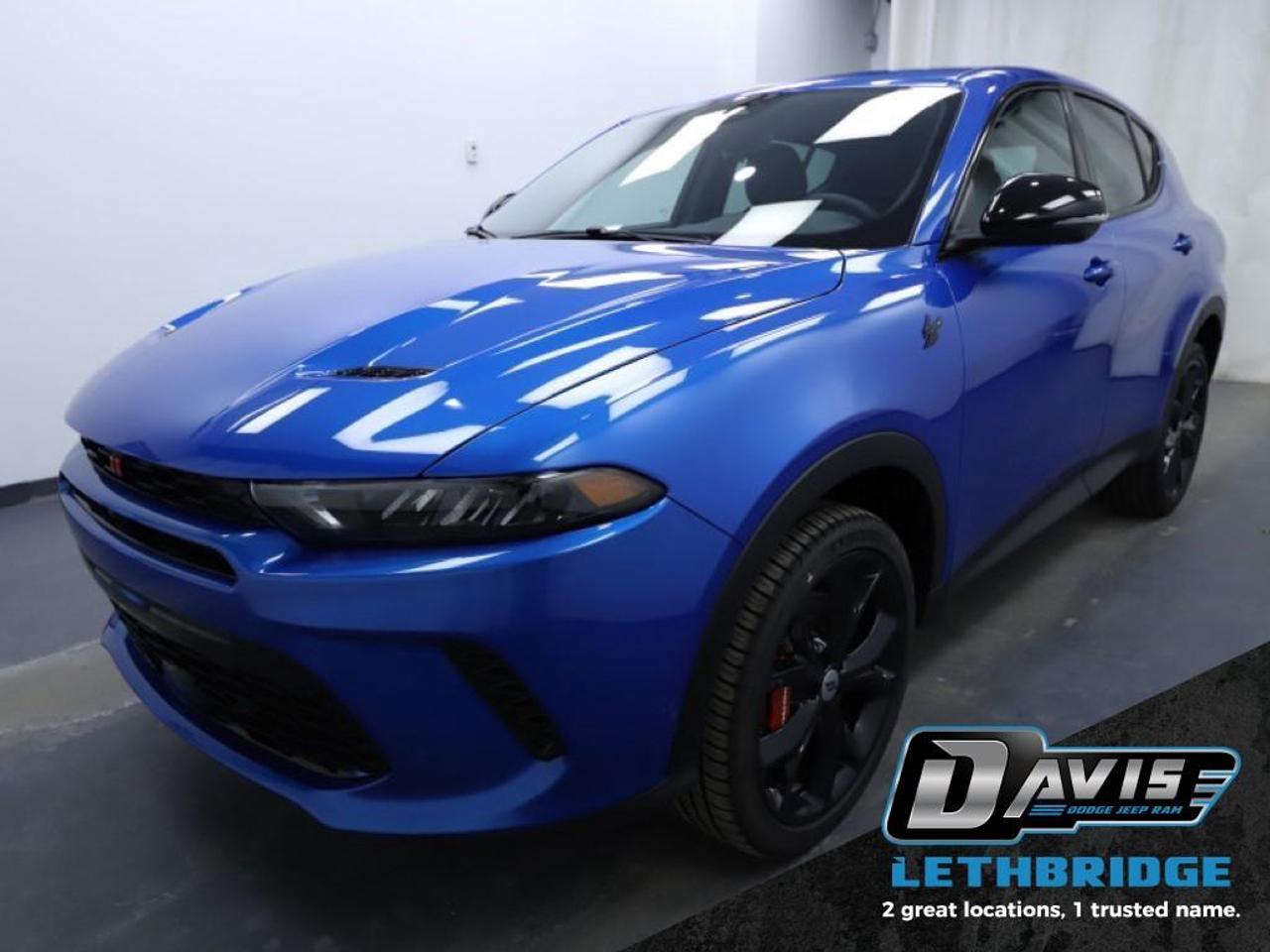 <b>Tech Package!</b><br /> <br /> <br /> <br /> As a compact SUV, this 2024 Hornet perfectly encapsules Dodge's obsession for incredible performance. <br /> <br />This 2024 Dodge Hornet features sharp aggressive exterior styling combined with astounding performance from a selection of powertrains to ensure that this head-turning SUV stays on top of the pack. With an addition of a new hybrid power unit, exceptional acceleration as well as impressive efficiency is expected. For a taste of the new chapter of Dodge, step this way.<br /> <br /> This blu bayou SUV has an automatic transmission and is powered by a 268HP 2.0L 4 Cylinder Engine.<br /> <br /> Our Hornet's trim level is GT. This Hornet GT features many amazing standard equipment such as a 10.25-inch infotainment screen powered by Uconnect 5 with Apple CarPlay and Android Auto, LED lights with daytime running lights and automatic high beams, and power heated side mirrors. Safety on the road is assured thanks to blind spot detection, ParkSense rear parking sensors, forward collision warning with rear cross path detection, lane departure warning, and a ParkView back-up camera. Additional features include mobile hotspot internet access, front and rear cupholders, proximity keyless entry with push button start, traffic distance pacing, dual-zone front air conditioning, and so much more! This vehicle has been upgraded with the following features: Tech Package. <br /><br /> <br />To apply right now for financing use this link : <a href=https://www.bridgecitychrysler.com/pre-approval/ target=_blank rel=nofollow noopener noreferrer>https://www.bridgecitychrysler.com/pre-approval/</a><br /><br /> <br /><br />As a premier Chrysler, Dodge, Jeep and RAM dealership, Bridge City Chrysler proudly offers an extensive selection of new and used vehicles to meet every drivers needs. Customers across Lethbridge, Fort Macleod, Taber, Claresholm, Coaldale, and beyond trust us for daily vehicle specials, certified service and parts, and a seamless online inventory experience. <br /><br />With competitive financing options and expert support, we make car buying easy and enjoyable. <br /><br />Ready to hit the road? Schedule your test drive today at Bridge City Chrysler, your trusted Chrysler, Dodge, Jeep and RAM dealer in Lethbridge, Alberta.<br /><br /> Vehicle pricing offer shown expire 2025-04-30. <br /> Come by and check out our fleet of 60+ used cars and trucks and 180+ new cars and trucks for sale in Lethbridge. o~o