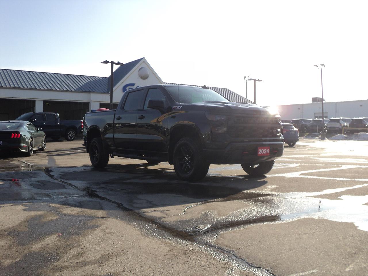 2024 Chevrolet Silverado 1500 CustomTrailBossCrewCabZ71 4WD 5.3L8cylGas 6'7"Box Photo4