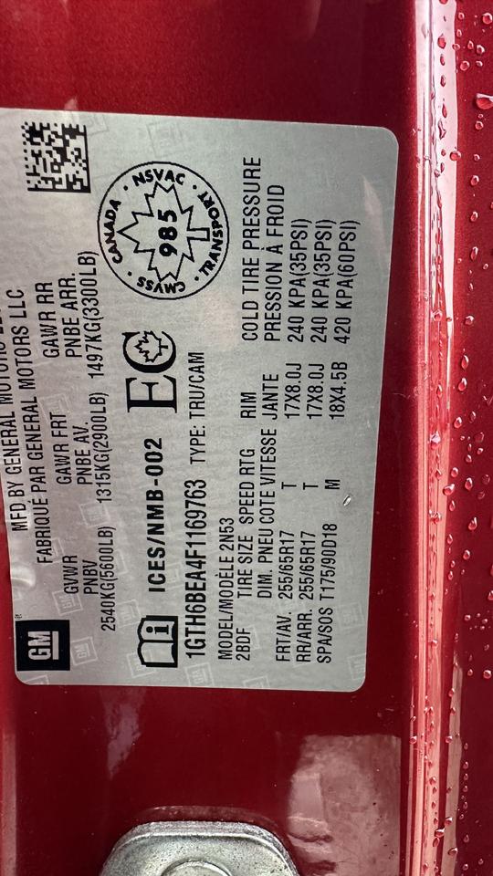 2015 GMC Canyon SLE, 4X4, WELL MAINTAINED, 4 CYLINDER, CERTIFIED Photo