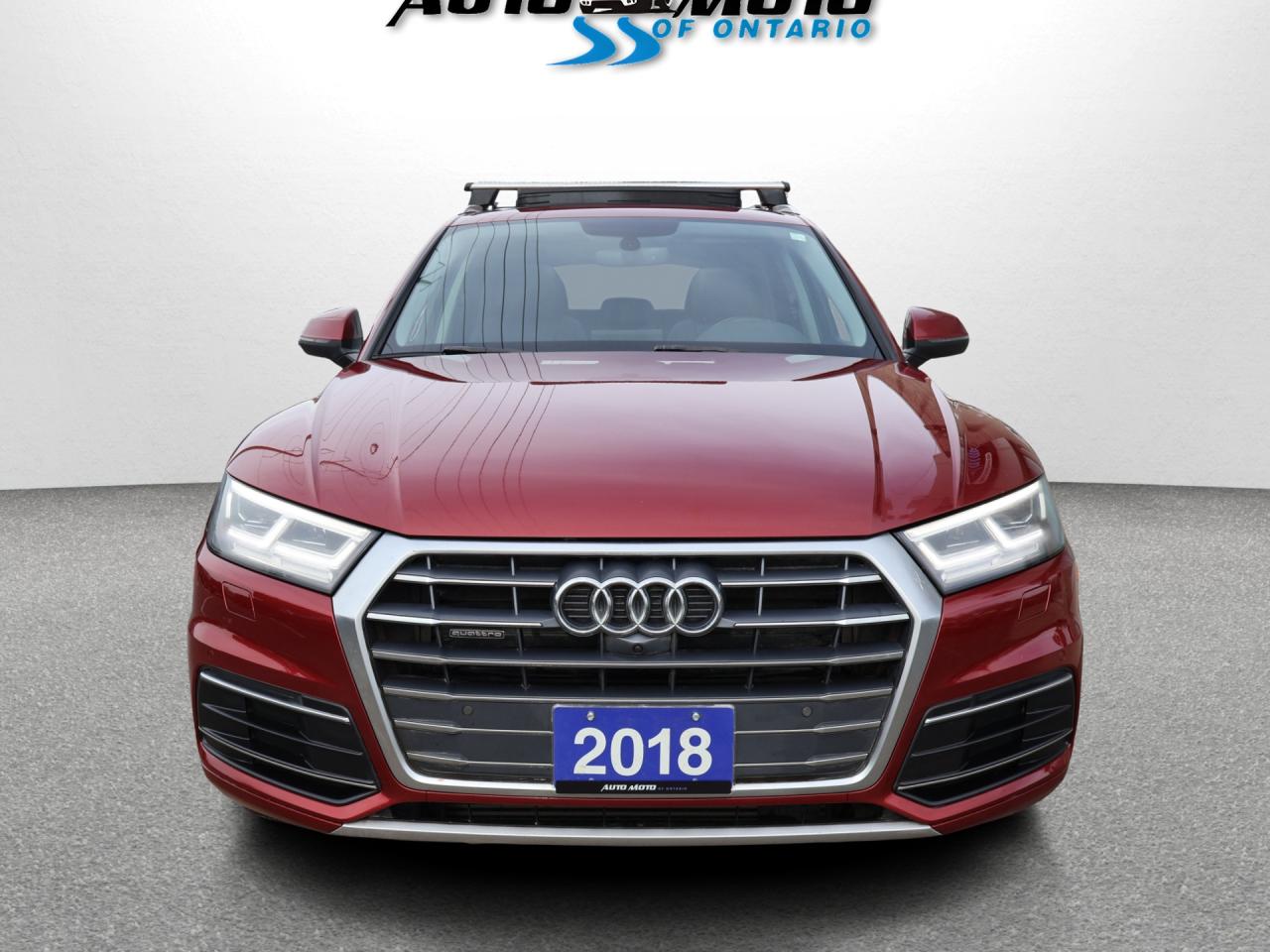 2018 Audi Q5 TECHNIK AWD CERTIFIED *1 OWNER*ACCIDENT FREE*AUDI MAINTAIN* CAMERA NAV BLUETOOTH LEATHER HEATED SEATS PANO ROOF CRUISE ALLOYS Photo