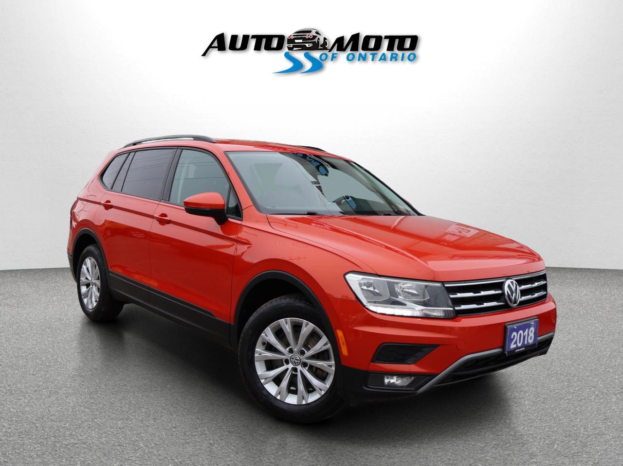 2018 Volkswagen Tiguan TRENDLINE AWD CERTIFIED *ACCIDENT FREE* CAMERA BLUETOOTH HEATED SEATS CRUISE ALLOYS Photo