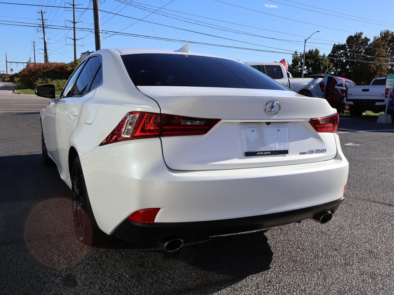 2014 Lexus IS 250 AWD CERTIFIED *LEXUS MAINTAIN* CAMERA BLUETOOTH LEATHER HEATED SEATS CRUISE ALLOYS Photo4