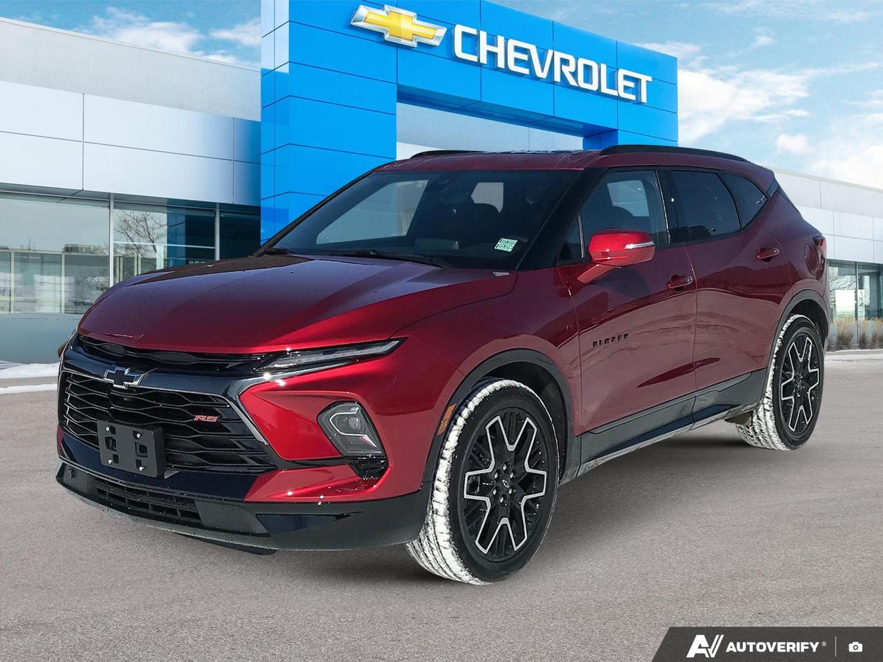 Price Includes Added Accessories Plus Safety Plus Package | Convenience Plus Package | Engine Block Heater
Experience the future of SUV driving with the 2026 Chevrolet Blazer RS AWD. This brand-new model combines power, style, and cutting-edge technology for the ultimate driving experience.

Key Features:
- Powerful 3.6L 6-cylinder engine with All-Wheel Drive
- Panoramic power sunroof for an open-air feel
- Bose premium 8-speaker audio system for immersive sound
- Hands-free power liftgate with emblem projection
- Dual-zone automatic climate control for personalized comfort
- Lane Change Alert with Side Blind Zone Alert for enhanced safety
- Radiant Red exterior paired with Jet Black interior for a striking look

Ready to experience the 2026 Blazer RS for yourself? Visit Birchwood Chevrolet Buick GMC today to reserve your vehicle, start the purchase process, or schedule a test drive. Our team is here to answer any questions and help you discover why the new Blazer RS is the perfect choice for your driving needs. Dont miss out on this opportunity to own the future of SUVs!
See three brands under one roof at Birchwood Chevrolet Buick GMC  the only place in Winnipeg where you can compare GMC, Chevrolet, and Buick all in one visit. Save yourself some time, see a great selection, and learn everything you need to know. 

Your Experience is Everything at Birchwood Chevrolet Buick GMC. 

Click, call (204) 837-5811, or visit Birchwood Chevrolet Buick GMC at the Birchwood Auto Park, 3965 Portage Avenue West at the Perimeter.

Dealer Permit #4240.
Dealer permit #4240