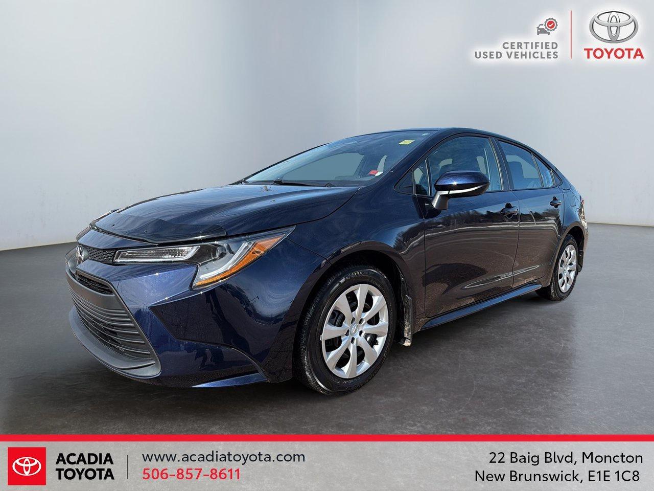 Used 2026 Toyota Corolla STANDARD PACKAGE for sale in Moncton, NB