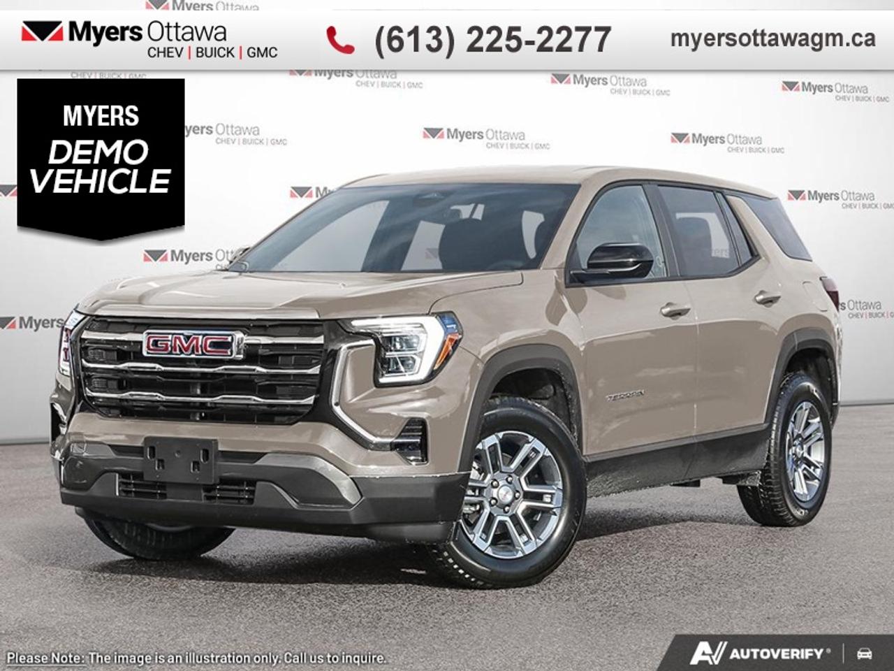 SPECIAL! EMPLOYEE PRICING ON NOW! Was $42965. Now $40604! $2361 discount until Jul 31!  <br> <br/>UPGRADES INC- TECH PACKAGE, REAR CAMERA, HEATED SEATS, REMOTE START<br> <br>From endless details that drastically improve this SUVs usability, to striking style and amazing capability, this 2026 Terrain is exactly what you expect from a GMC SUV. The interior has a clean design, with upscale materials like soft-touch surfaces and premium trim. You cant go wrong with this SUV for all your family hauling needs.<br> <br>This Riverstone Metallic SUV has an Automatic transmission and is powered by a 175HP 1.5L 4 Cylinder Engine. <br> <br> Our Terrains trim level is Elevation. This trim blends comfort, advanced technology, and comprehensive safety features. The Driver Convenience Package adds remote start, heated front seats, a heated steering wheel, illuminated vanity mirrors, and express-up/down driver windows, while a 15 Premium Infotainment System with Google Built-In, wireless Apple CarPlay/Android Auto, 5G connectivity, SiriusXM with 360L, and a Wi-Fi hotspot keep passengers connected and entertained. Premium cloth bucket seats, adaptive cruise control, multiple USB ports, keyless start, rear air vents, active noise cancellation, Enhanced Automatic Emergency Braking, Blind Zone Steering Assist, Lane Keep Assist, Rear Cross Traffic Braking, Teen Driver mode, HD Rear Vision Camera, and OnStar services provide a secure and convenient driving experience. This vehicle has been upgraded with the following features: Technology Package II.<br><br> <br>To apply right now for financing use this link: <a href=https://creditonline.dealertrack.ca/Web/Default.aspx?Token=b35bf617-8dfe-4a3a-b6ae-b4e858efb71d&Lang=en target=_blank>https://creditonline.dealertrack.ca/Web/Default.aspx?Token=b35bf617-8dfe-4a3a-b6ae-b4e858efb71d&Lang=en</a><br> <br/>Weve discounted this vehicle $2361. See dealer for details. <br><br><br> Come by and check out our fleet of 40+ used cars and trucks and 160+ new cars and trucks for sale in Ottawa.  o~o