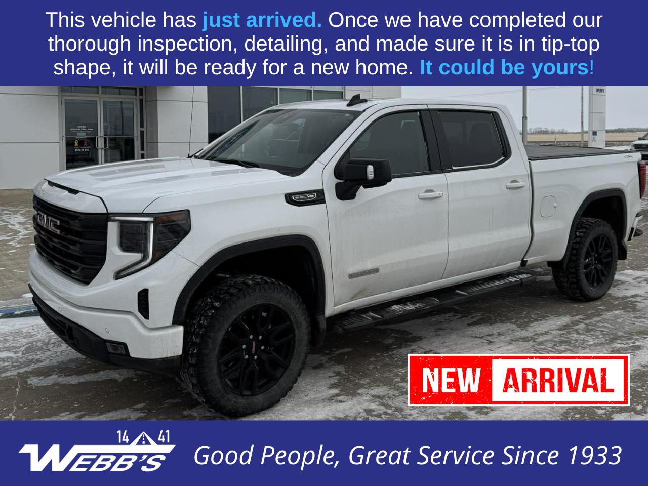 Used 2024 GMC Sierra 1500 ELEVATION 4WD Crew Cab 157 for sale in Wainwright, AB
