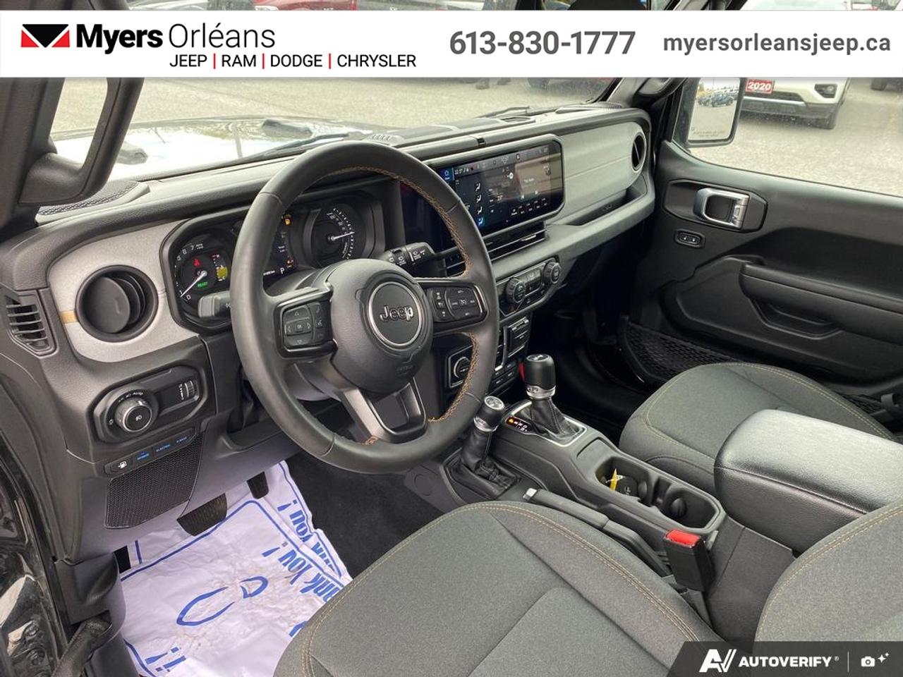 2024 Jeep Wrangler 4xe Sport S  - Hybrid -  Fast Charging - $119.56 /Wk Photo