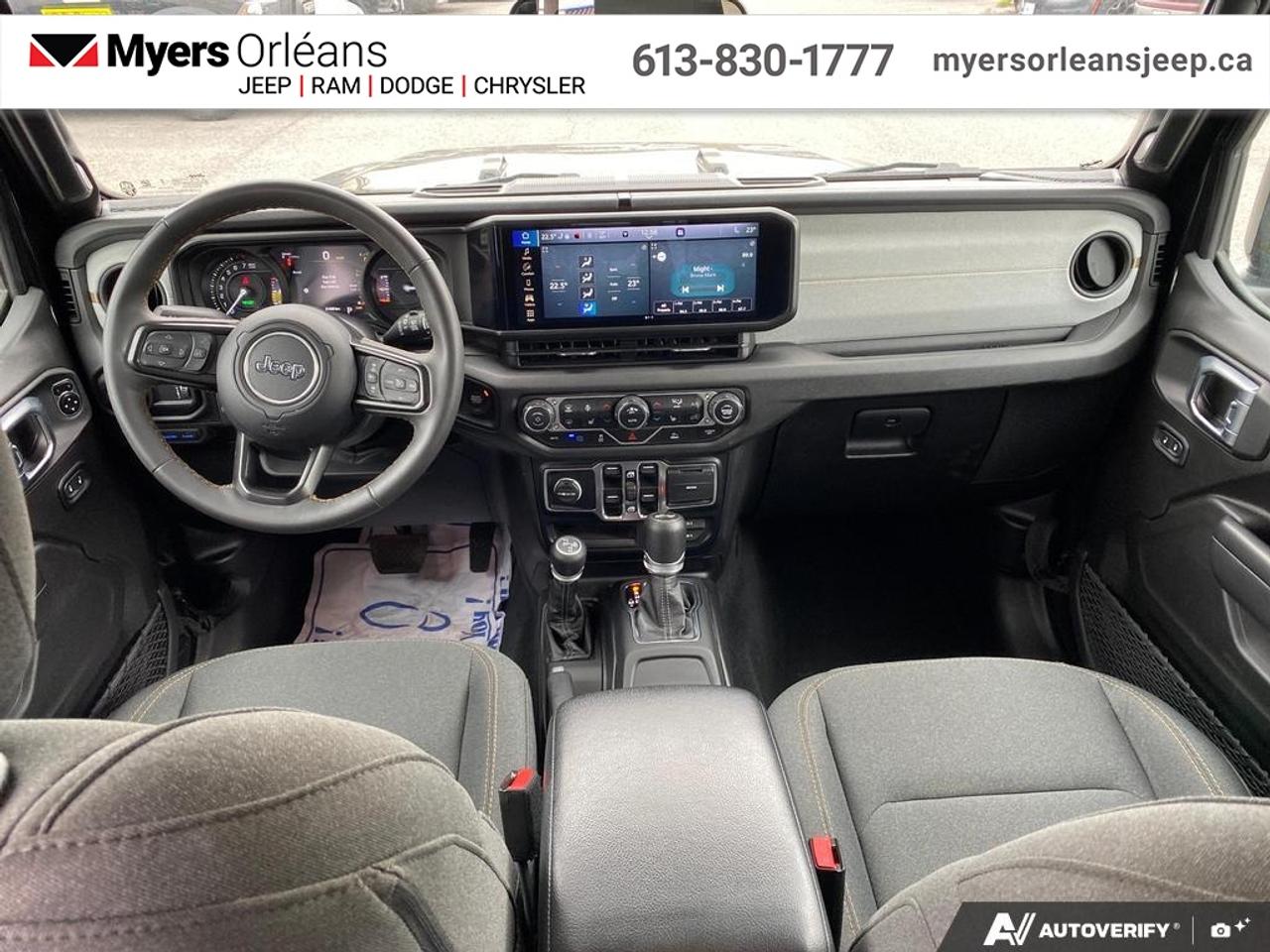 2024 Jeep Wrangler 4xe Sport S  - Hybrid -  Fast Charging - $119.56 /Wk Photo