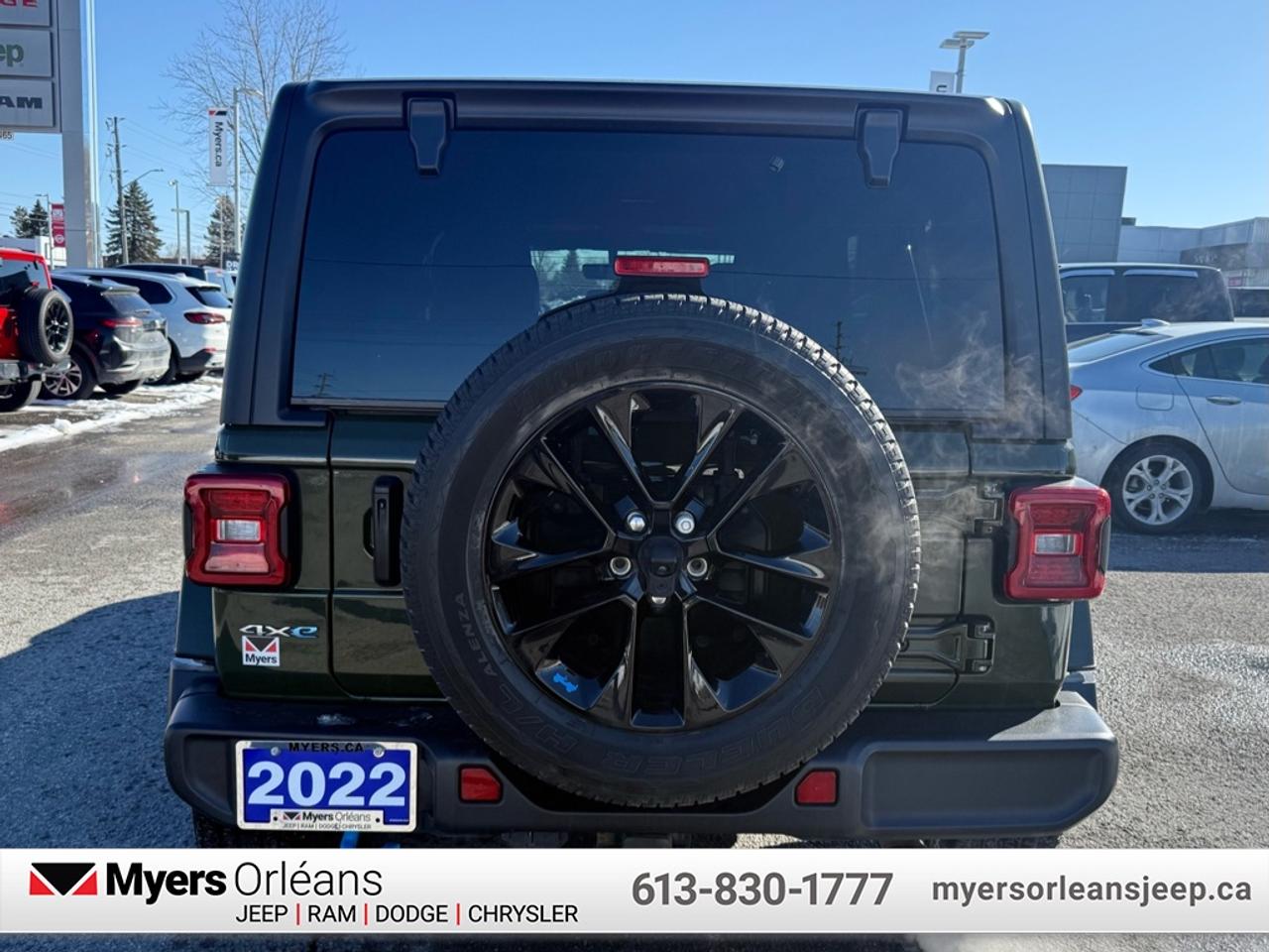 2022 Jeep Wrangler 4xe Unlimited Sahara  - SARGE GREEN - $130.98 /Wk Photo