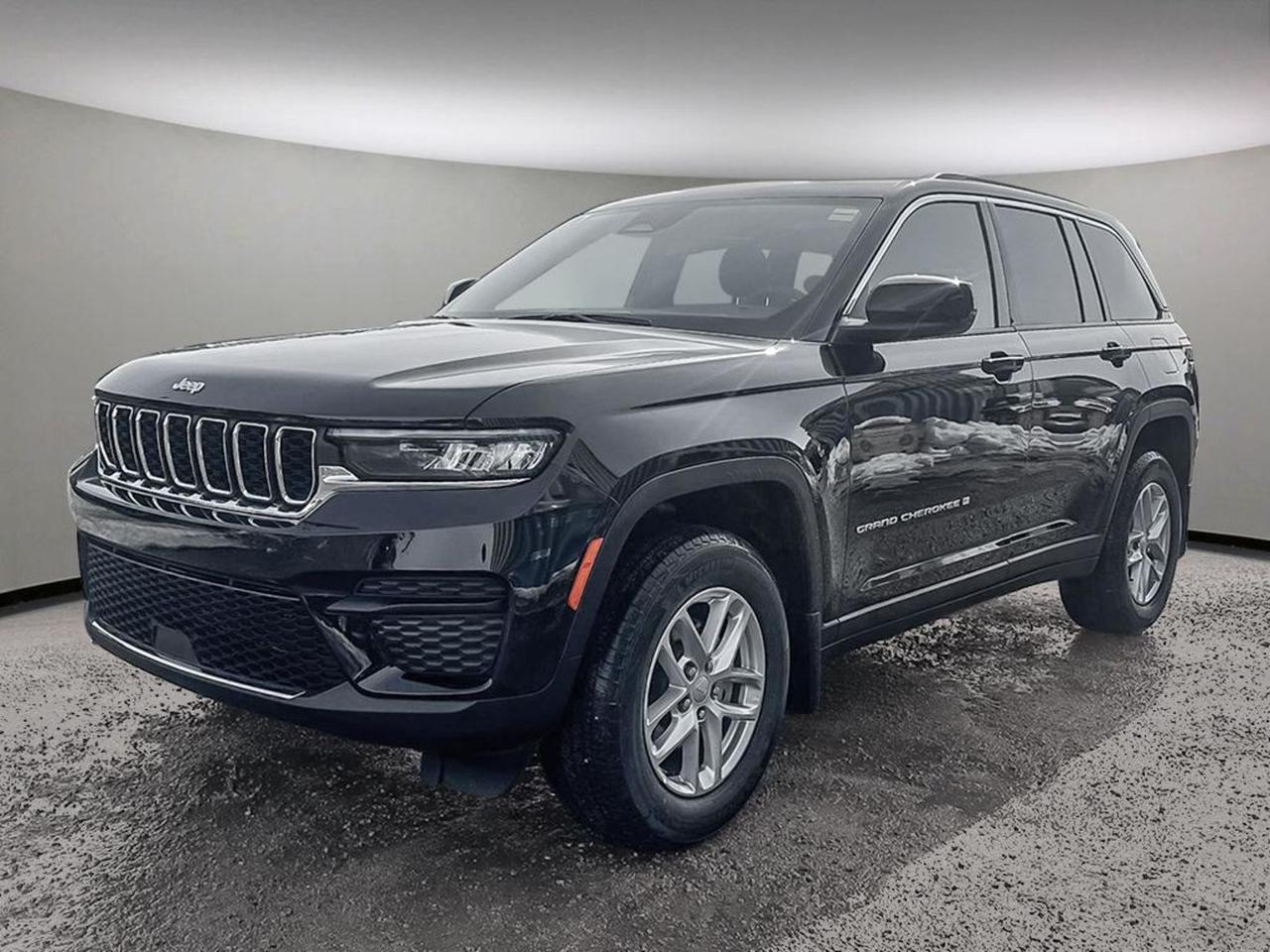 Introducing the 2026 Jeep Grand Cherokee Laredo X 4x4  the perfect blend of rugged capability and modern comfort in a sleek black gloss. Powered by a robust 3.6L Pentastar VVT V6 with smooth 8-speed TorqueFlite automatic transmission, this SUV delivers confident performance with a 6,050 lbs GVWR and advanced 4WD for all terrains.Step inside to experience a thoughtfully designed black cloth interior featuring heated front seats, dual-zone automatic climate control, and a panoramic power sunroof that brightens your drive. Stay connected and entertained with the 12.3-inch Uconnect 5 touchscreen navigation system, Apple CarPlay and Android Auto compatibility, plus a wireless charging pad.Safety and convenience come standard with rain-sensing wipers, heated glossy black mirrors, power liftgate, remote start, and a suite of driver-assist features including blind-spot monitoring and lane departure prevention. With 18-inch aluminum wheels wrapped in all-season tires and a solid suspension setup, the Grand Cherokee Laredo X is ready for every adventure ahead.Elevate your driving experience with the 2026 Jeep Grand Cherokee Laredo X  where style, technology, and capability meet. Visit us today at Aurora Dodge to test drive yours!
