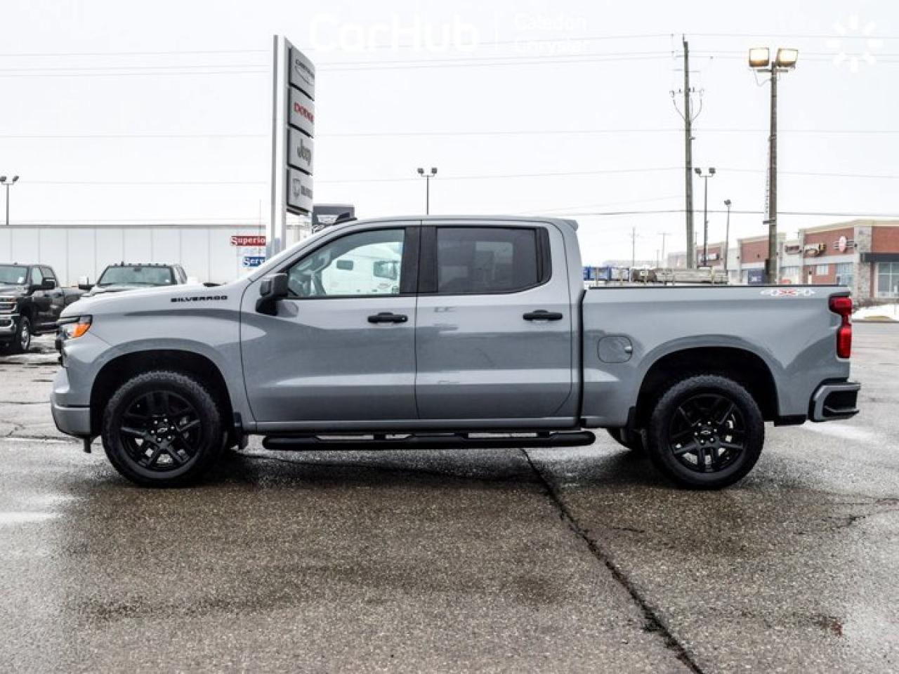 2024 Chevrolet Silverado 1500 Custom 4WD Crew Cab 147" 6 Passenger R-Start Alloy Photo