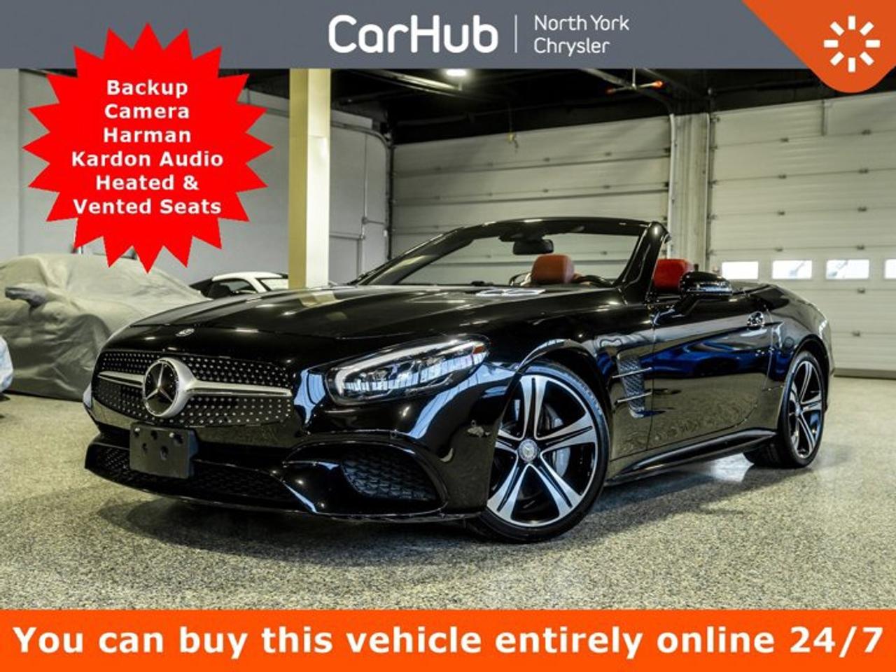 2017 Mercedes-Benz SL-Class 450 Roadster Harman Kardon Audio Heated & Vented Seats Photo0