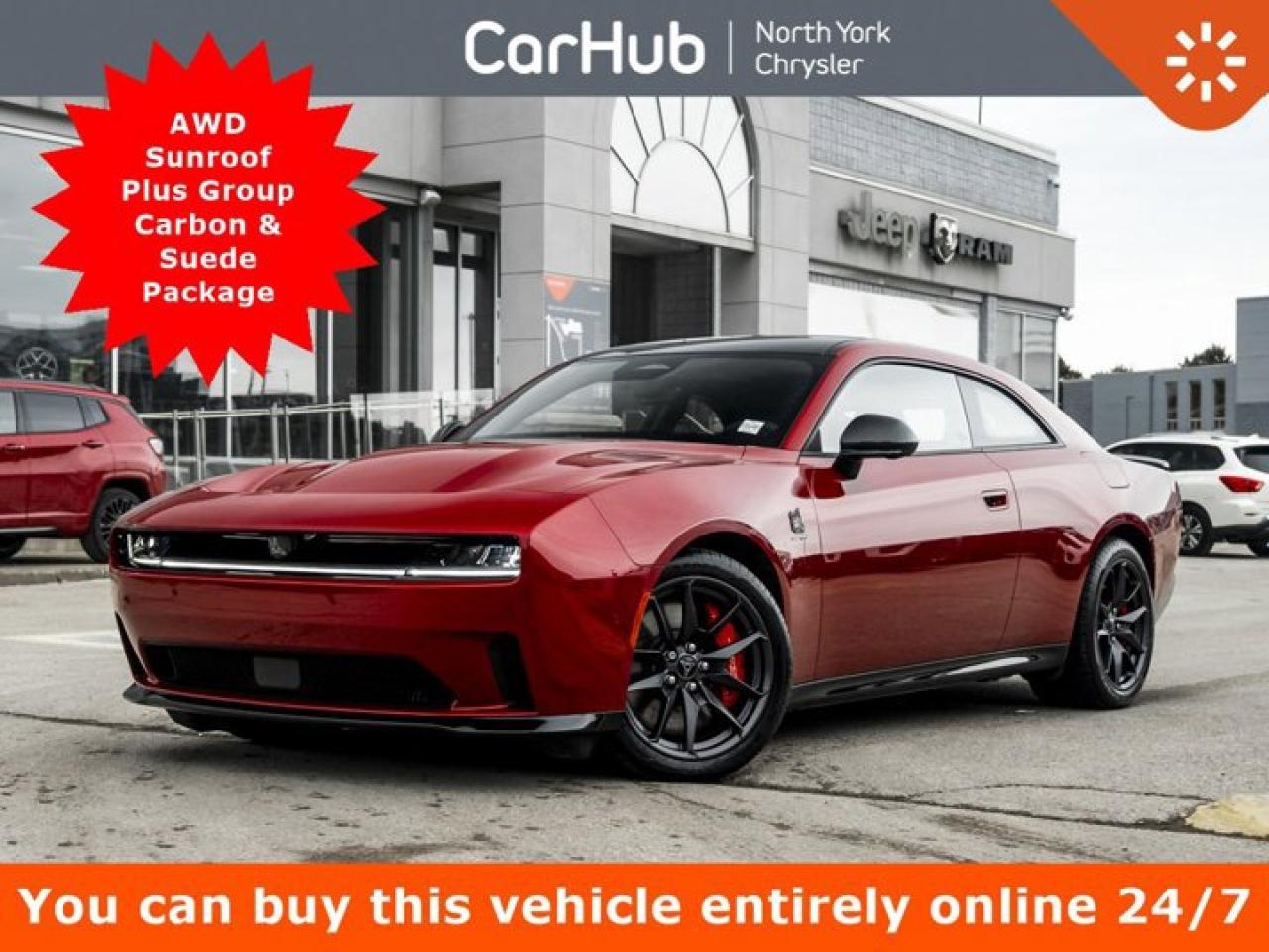 2024 Dodge Charger Daytona Scat Pack AWD Sunroof Plus Group Carbon & Suede Package Photo