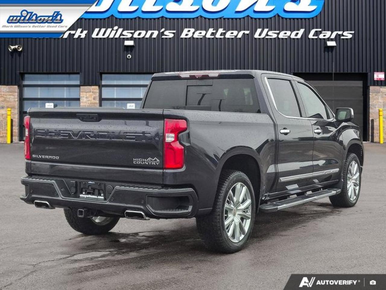 2023 Chevrolet Silverado 1500 High Country | HUD | Adaptive Cruise | Leather | Sunroof | Nav | Adaptive Ride Control | and More ! Photo