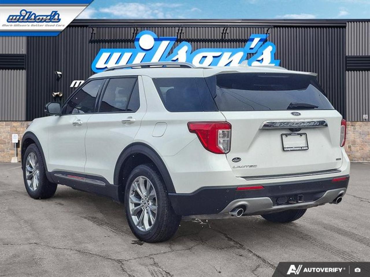 2020 Ford Explorer Limited 4WD | Leather | Heated + Cooled Seats | 360 Camera | Sunroof | Tow Pkg | and More ! Photo