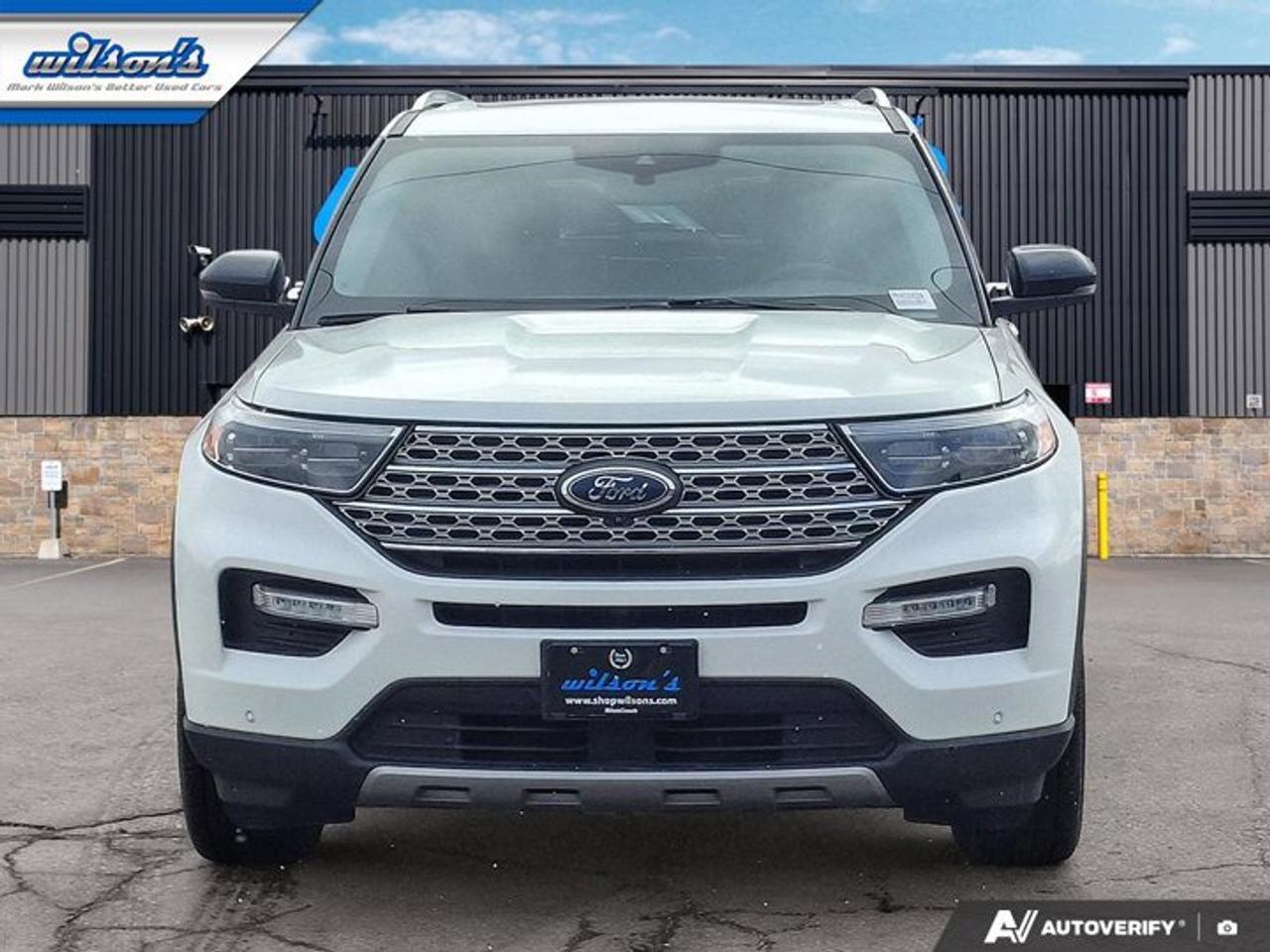 2020 Ford Explorer Limited 4WD | Leather | Heated + Cooled Seats | 360 Camera | Sunroof | Tow Pkg | and More ! Photo