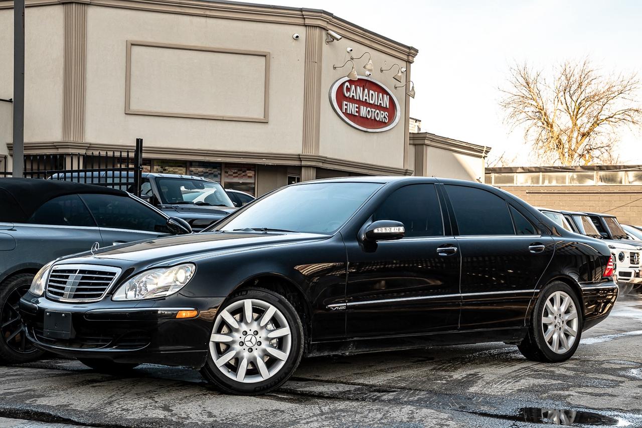 2004 Mercedes-Benz S-Class V12 S600  | CLEAN CARFAX | FULL OPTION | LOW KM | Photo
