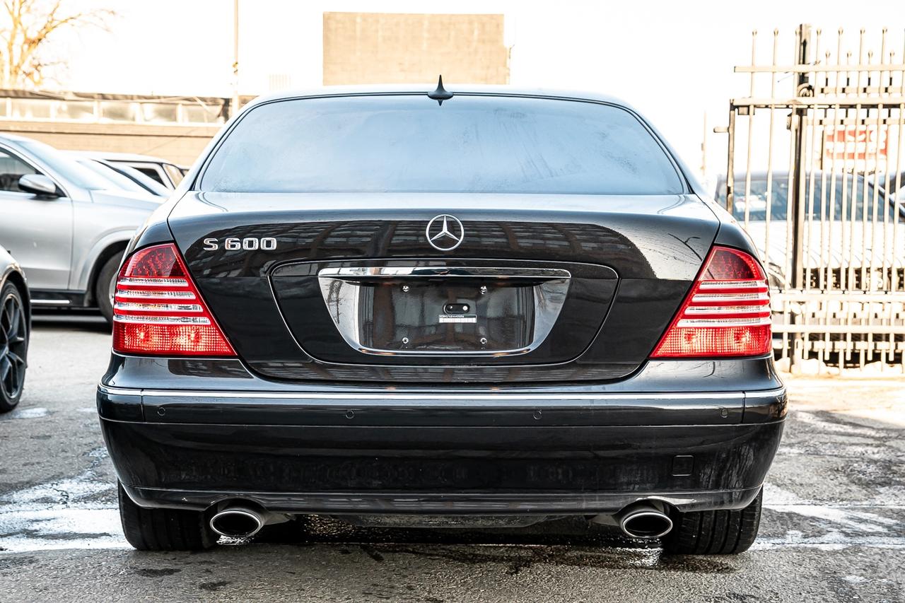 2004 Mercedes-Benz S-Class V12 S600  | CLEAN CARFAX | FULL OPTION | LOW KM | Photo