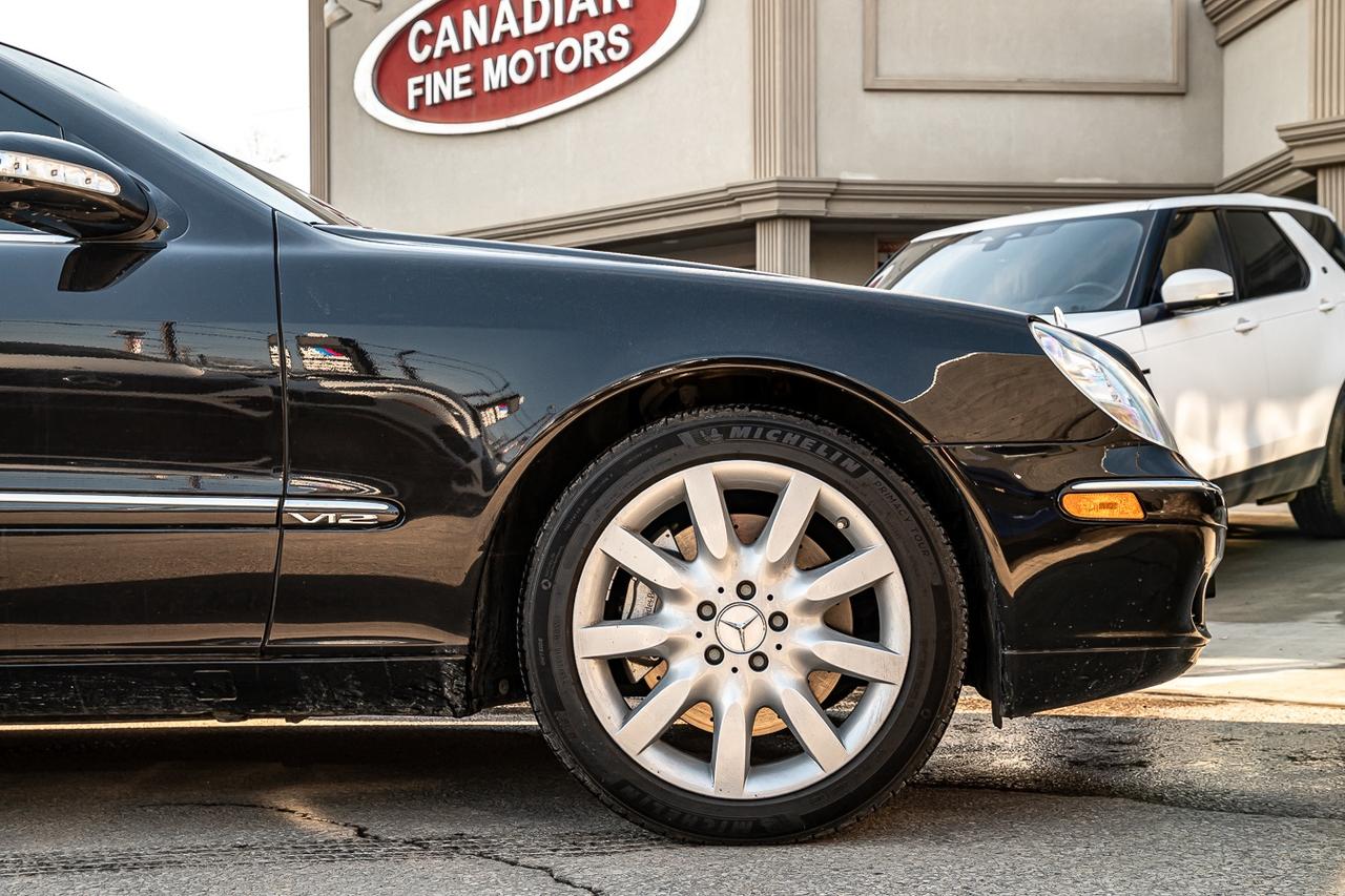 2004 Mercedes-Benz S-Class V12 S600  | CLEAN CARFAX | FULL OPTION | LOW KM | Photo