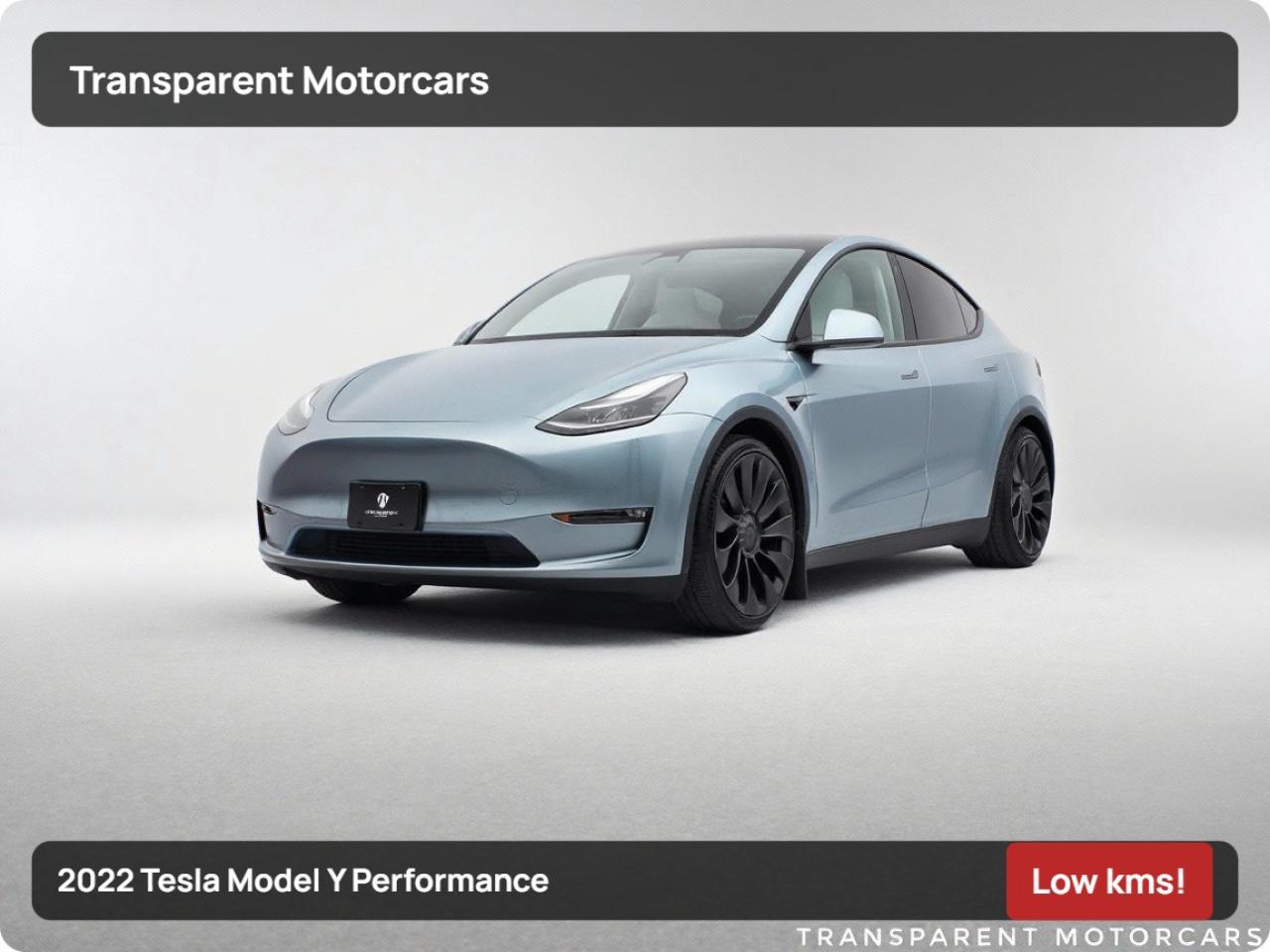 2022 Tesla Model Y Performance With 42,672kms. It Features est 488km Long Range Battery, Recharge Up to 261km In 15 mins At Supercharger Station, Dual Motor All-Wheel-Drive, 217km/h Top Speed, 15 Center Touchscreen, Panoramic Glass Roof, 360 Camera, Autopilot, PERFORMANCE UPGRADE (Increased Top Speed From 217km/h To 250km/h, 21 Uberturbine Wheels, Performance Brakes, Lowered Suspension, Aluminum Alloy Pedals), Black And White Optional Interior, Real Time Navigation, Multi-Media, Second Row With Adjustable Seatbacks, Fold-Flat Second Row For Maximum Cargo Storage, Electronic Fold-Flat Releases In Trunk, , FRONT BUMPER LED LIGHTS And Much More! <br/> <br/> <br/> Stock# G0052T Dealer # 50276 <br/> <br/> <br/> $995 Documentation Fee <br/> <br/> <br/> 3771 No.3 Road Richmond/4211 No.3 Road Richmond <br/> <br/> <br/> This vehicle has undergone a comprehensive 110-point inspection at our state-of-the-art service facility, covering: Powertrain, Suspension, Tire Tread Depth ,Brake Condition ,All Electrical Components <br/> <br/> <br/> *Each vehicle comes with a limited warranty for your peace of mind. <br/> <br/> <br/> *Free, full CARFAX Vehicle History Report available upon request. <br/> <br/> <br/> *We are a 5-star rated Google dealership, trusted by our customers. <br/> <br/> <br/> *Thousands of satisfied customers  we invite you to join our automotive family! <br/> <br/> <br/> *Complimentary pick-up service from the airport, ferry terminal, or SkyTrain station is available. <br/> <br/> <br/> *For details on our refund and buyback policy, please contact our team directly. <br/> <br/> <br/> At our dealership, we pride ourselves on building lasting relationships with our customers. Were not just a one-time dealer  we are committed to being your trusted partner for all your vehicle needs, now and in the future. From your initial purchase to ongoing service, we aim to exceed expectations every step of the way. <br/>