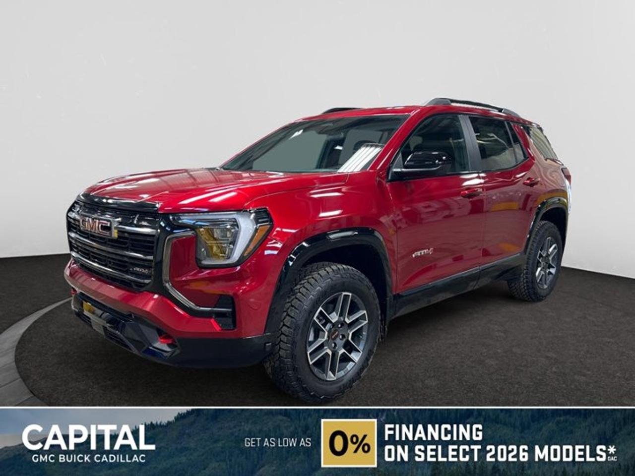 This 2026 GMC Terrain in Volcanic Red Tintcoat is equipped with AWD and Turbocharged Gas I4 1.5L/-TBD- engine.Check out this vehicles pictures, features, options and specs, and let us know if you have any questions. Helping find the perfect vehicle FOR YOU is our only priority.P.S...Sometimes texting is easier. Text (or call) 306-801-9090 for fast answers at your fingertips!Dealer License #914248Disclaimer: All prices are plus taxes & fees. See dealer for Details. Dealer Permit # 914248 See dealer for Details.