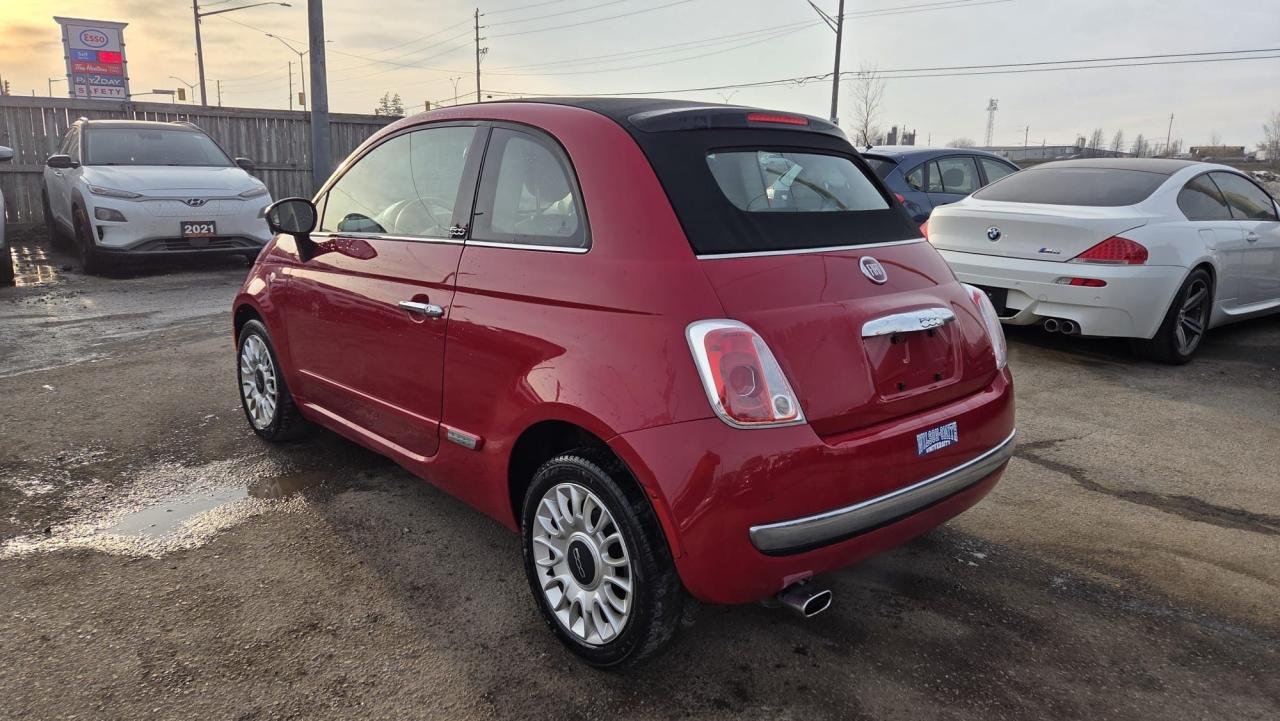 2015 Fiat 500c CONVERTIBLE, LOUNGE, ONLY 141KMS, CERTIFIED Photo2