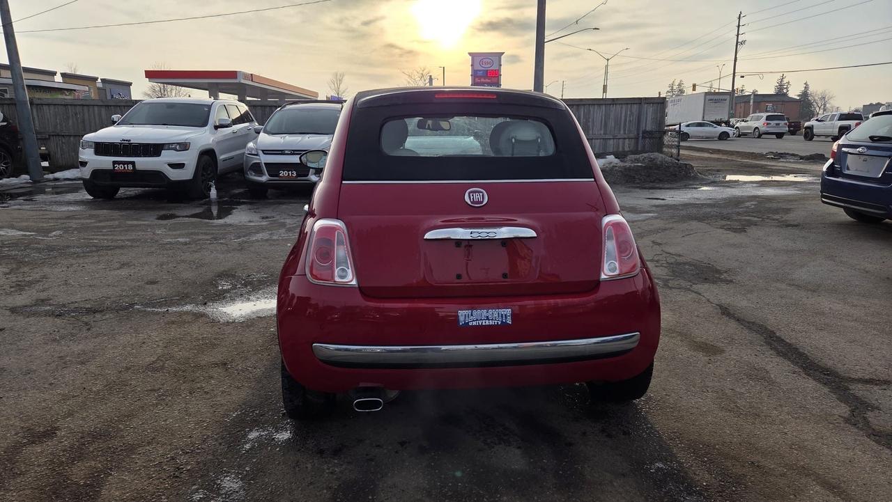 2015 Fiat 500c CONVERTIBLE, LOUNGE, ONLY 141KMS, CERTIFIED Photo