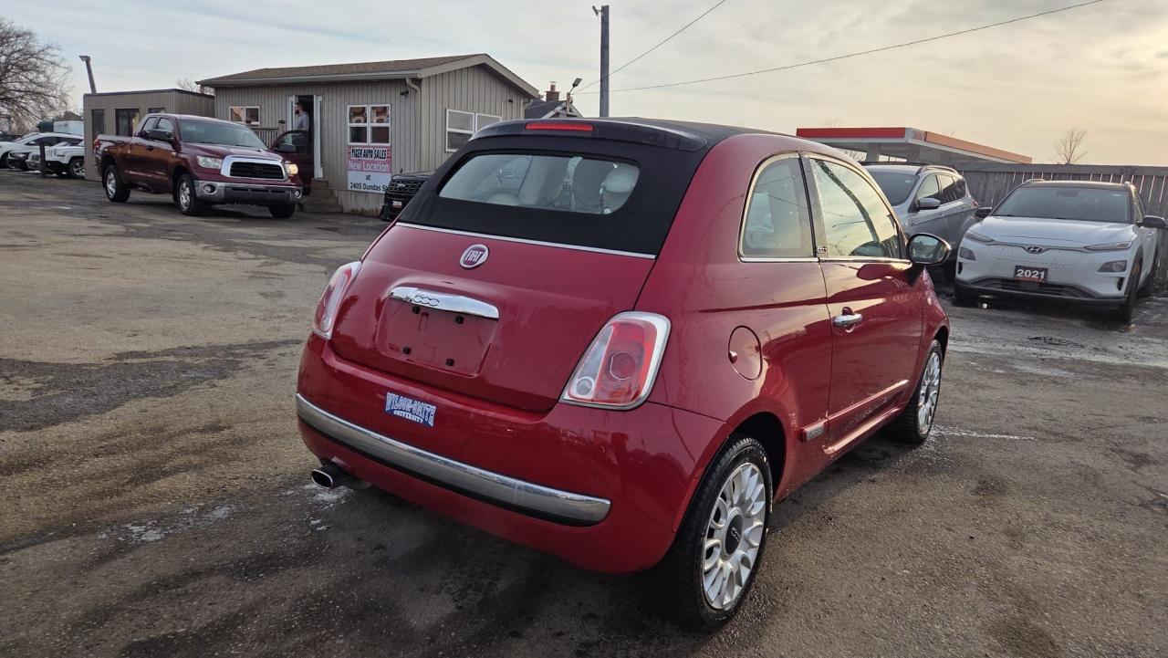 2015 Fiat 500c CONVERTIBLE, LOUNGE, ONLY 141KMS, CERTIFIED Photo