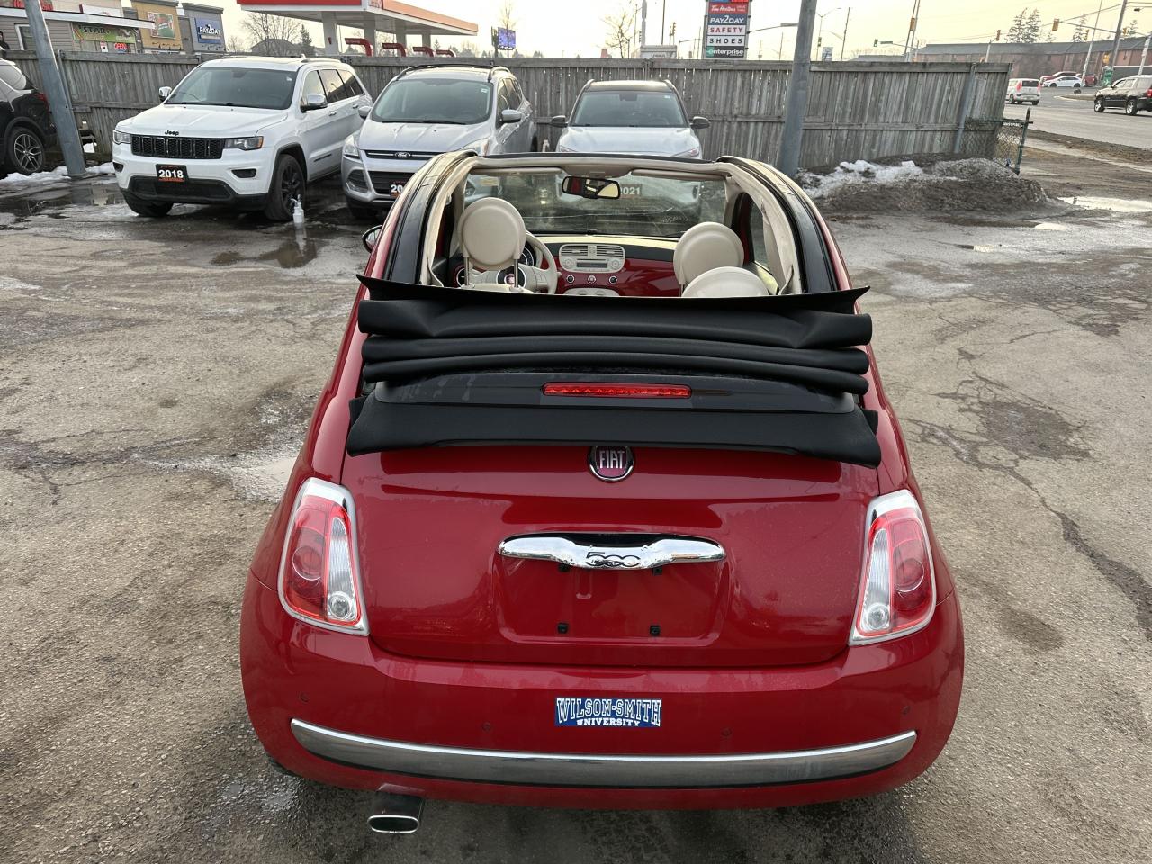 2015 Fiat 500c CONVERTIBLE, LOUNGE, ONLY 141KMS, CERTIFIED Photo