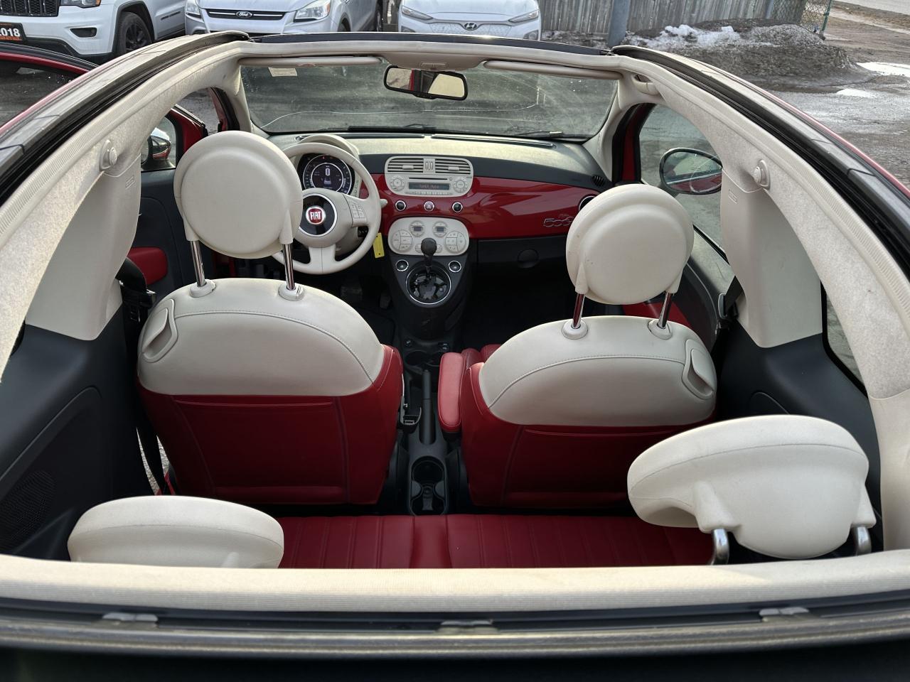 2015 Fiat 500c CONVERTIBLE, LOUNGE, ONLY 141KMS, CERTIFIED Photo