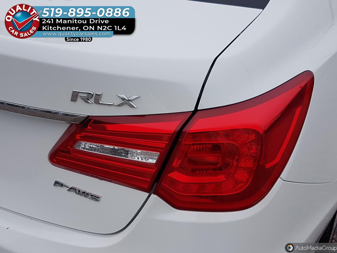 2014 Acura RLX Tech Pkg *LEATHER-SUNROOF-NAVIGATION* Photo4