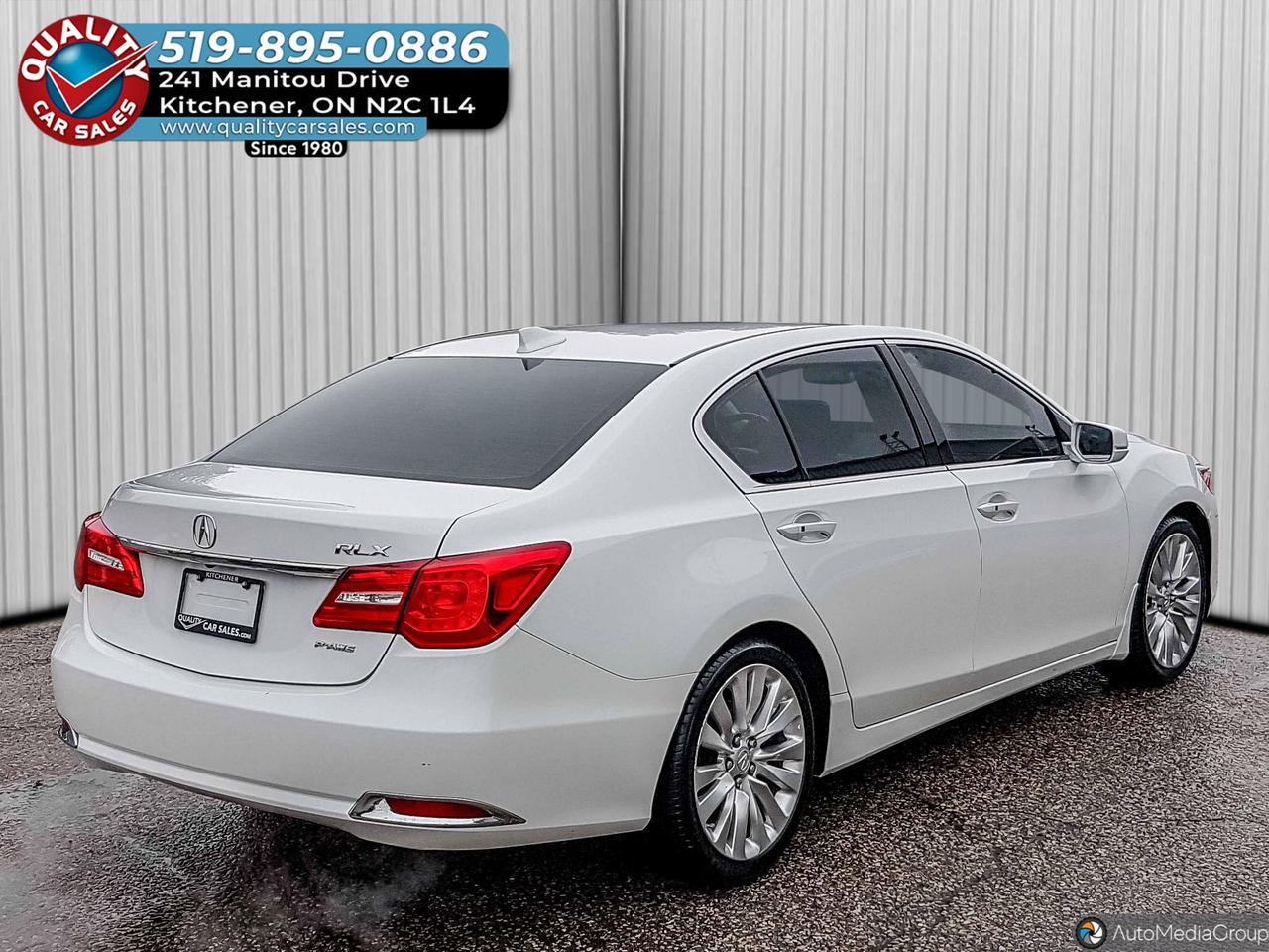 2014 Acura RLX Tech Pkg *LEATHER-SUNROOF-NAVIGATION* Photo3