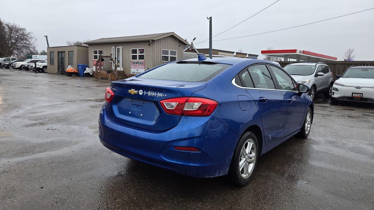 2016 Chevrolet Cruze LT, AUTO, 4 CYL, ONLY 156KMS, ALLOYS, CERTIFIED Photo4
