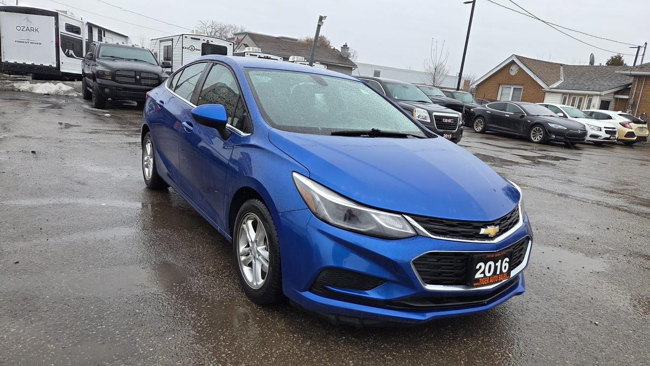 2016 Chevrolet Cruze LT, AUTO, 4 CYL, ONLY 156KMS, ALLOYS, CERTIFIED Photo